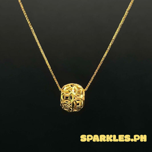 Foxtail Money Catcher Ball Set Necklace