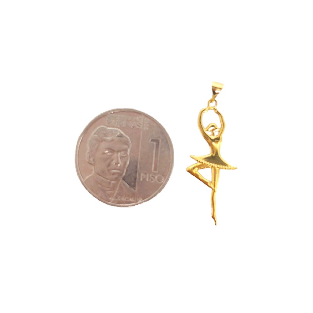 18k Saudi Gold Set Ballerina + Foxtail Chain 16"