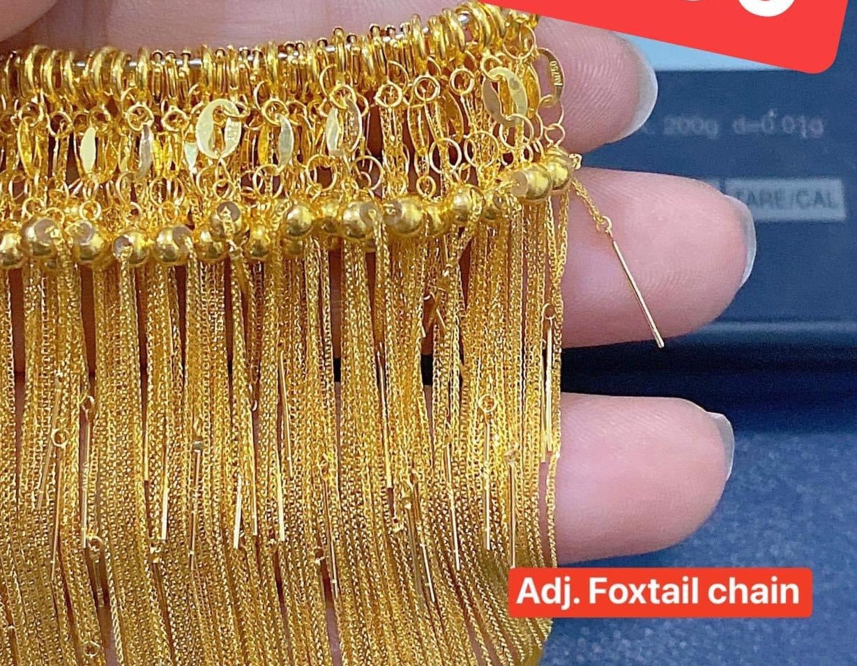 Foxtail Chain Adjustable